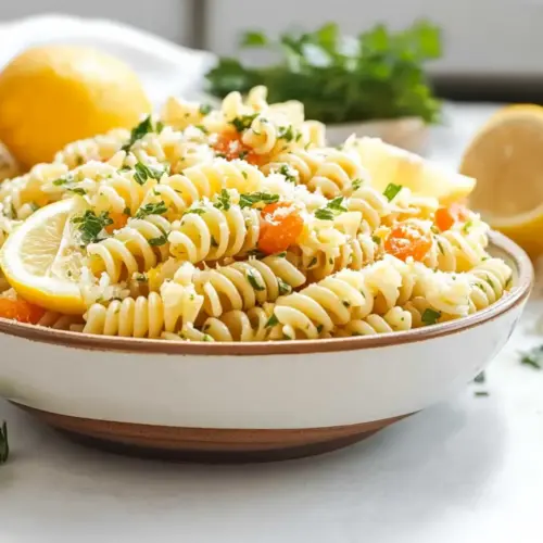 Lemon Parmesan Pasta Salad
