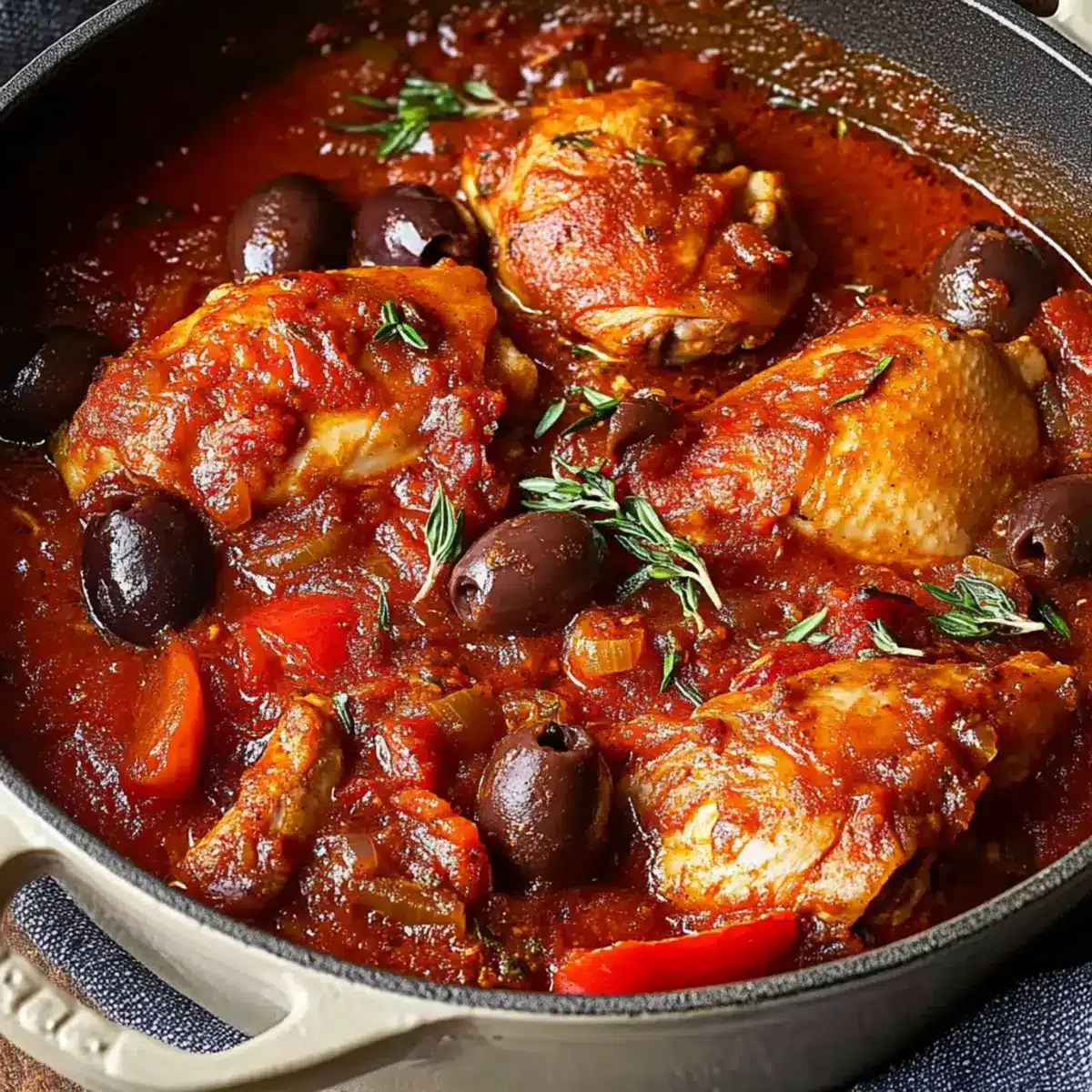 Chicken Cacciatore