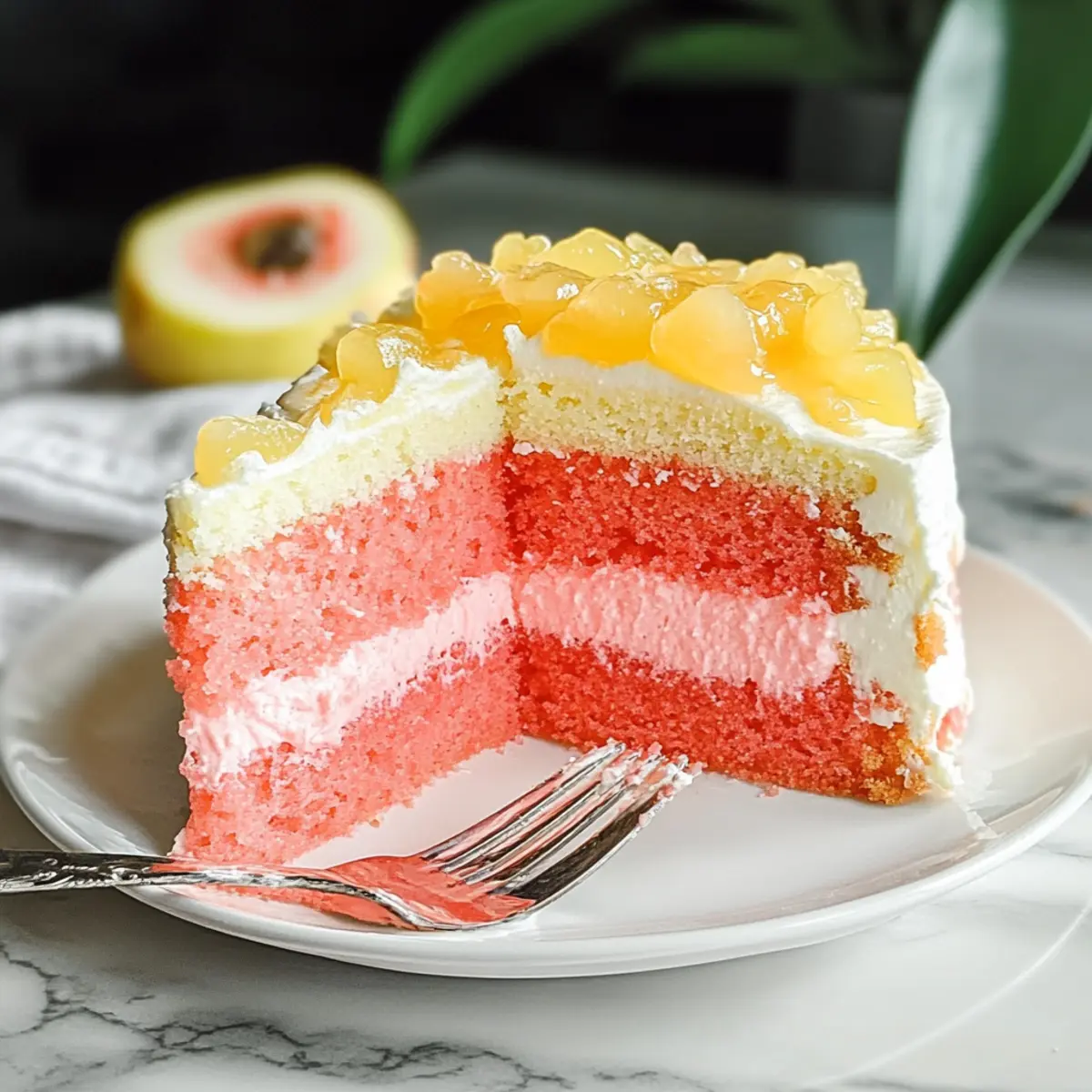 Hawaiian Guava Cake
