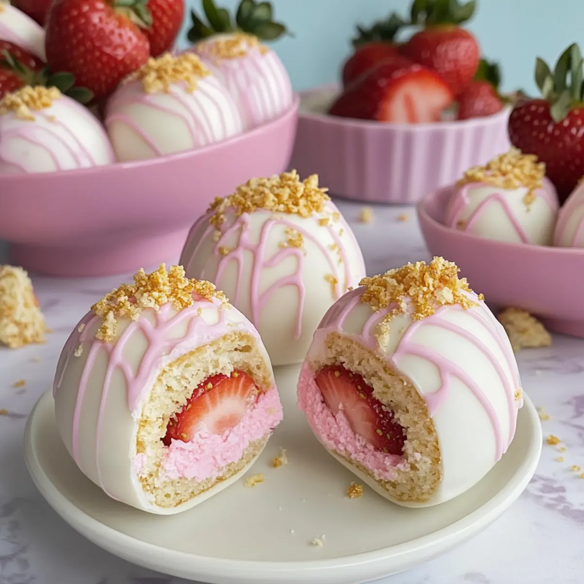 Strawberry Shortcake Easter Egg Bombs